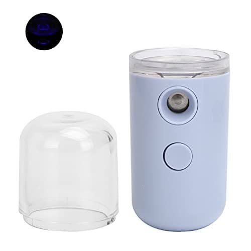 XOYIXOYI Facial Mist Spray, for All Skin Types, Portable Water Atomizer, Fine Mist Hydration, USB Rechargeable, Travel Size (Light Purple) — view 6