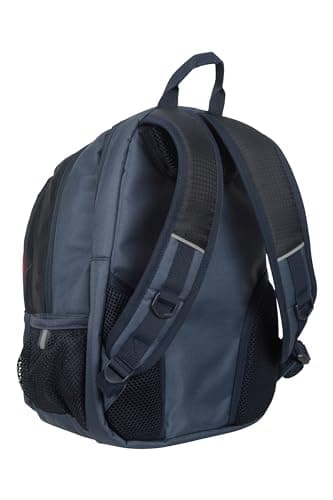 Mountain Warehouse Merlin 12L Rucksack - High Vis, Breathable Backpack - For Cycling, Travelling Navy — view 3