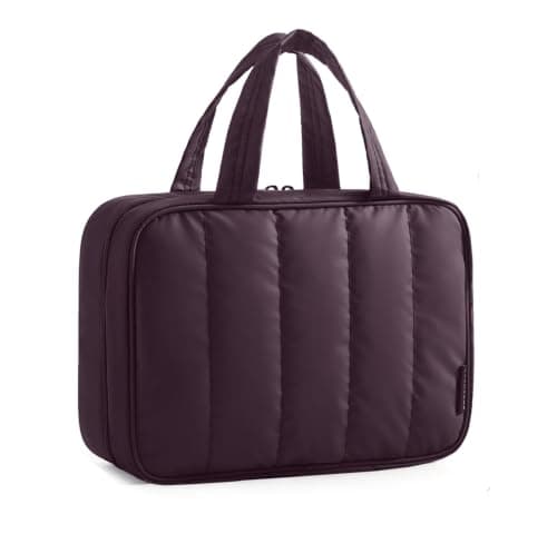 BAGSMART Hanging Travel Toiletry Bag with 360° Hook, Waterproof Wash Bag