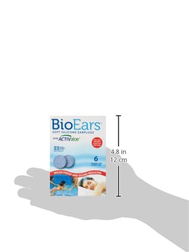BioEars Soft Silicone Earplugs with ACTIValoe. (6 pairs) — view 6