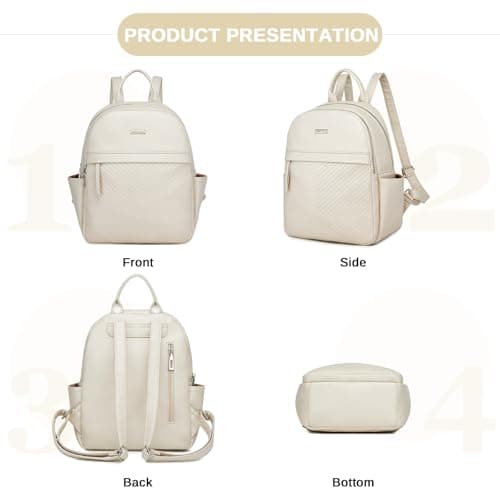 Miss Lulu Stylish Backpack Womens, Waterproof Women's Backpack Bag — view 4