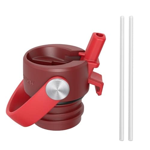 Sparrow Insulated Water Bottle 750ml FlipFlow Metal Drinks Bottle Straw — view 4