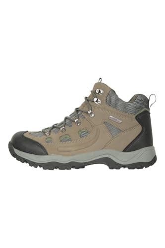 Mountain Warehouse Adventurer Mens Waterproof Boots Khaki 10 — view 5