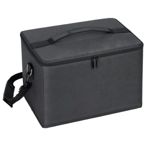 EVERGOODS Professional Hairdressing Tool Storage Bag, Foldable Barber Scissors Case Organizer Large Capacity Portable Hair Stylist Toolbox for Salon Travel Home UseDurable Waterproof