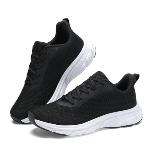 RTOUNT Womens Trainers Mesh Tennis Running Sneakers for Gym Travel Training — view 4