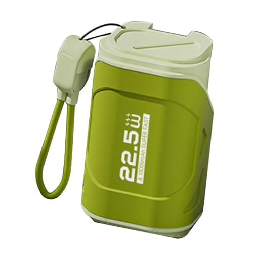 10000Mah Power Bank With Ac Plug Built-In Cables, 2 Cables — view 4
