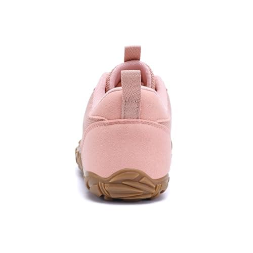 RUFONE Barefoot Hiking Shoes for Women and Men – Minimalist Trail & Walking Sneakers, Spacious Toe Box, Non-Slip, Pink, 11 Women/9 Men — view 6