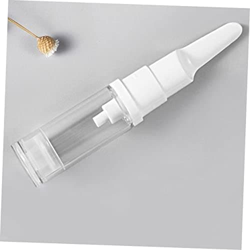 Baluue 8 Pack 15ml Airless Cosmetic Bottles, Plastic Vacuum Pump Dispensers for Eye Cream, Lotion and Moisturiser, Refillable Containers for Travel Skincare — view 6