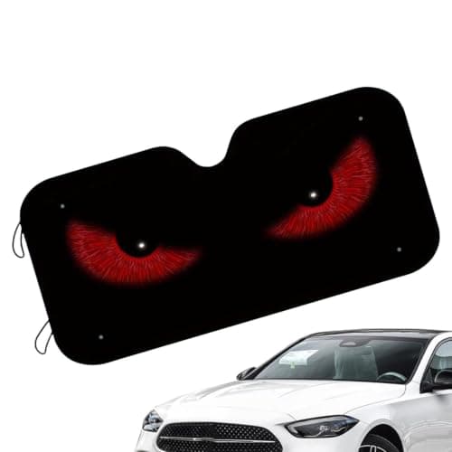 Windshield Sun Shade Evil Eye Vehicle Window Sun Visor