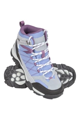 Mountain Warehouse Trail Kids Waterproof Walking Boots Lilac 1 — view 2