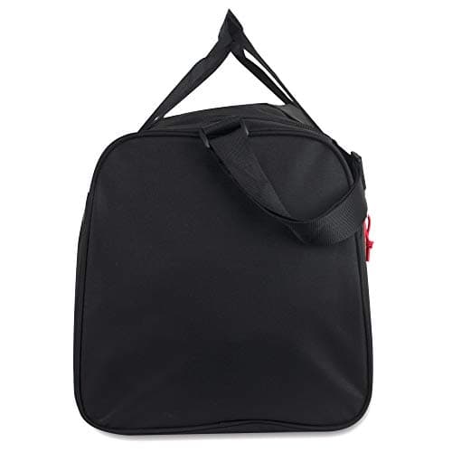 55 Litre Canvas Duffle Bags for Men & Women for Traveling, the Gym, and as Sports Equipment Bag/Organizer (Black) — view 4