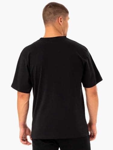 Travel The World ES Grau, Menorca Unisex Heavyweight Cotton T-Shirt Black Medium — view 3