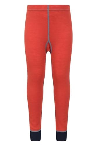 Mountain Warehouse Merino Kids Thermal Baselayer Pants Orange (13y — view 6