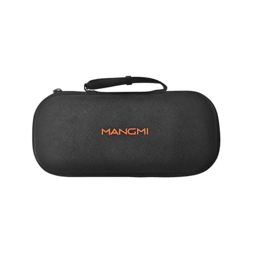 MANGMI Pocket Max Carrying Case, Hard Shell Shockproof Travel Case, Black