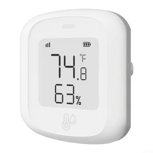 NbgrvB Wireless Room Thermometer App Alerts Dry Wet(WIFI version)