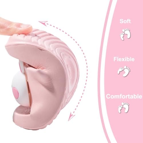 Kids Slide Sandals Toddler Summer Slippers Boys Girls Beach Flip Flops Anti-Slip Pool Sliders for Children Pink Toddler UK 6.5/7 (Label Size 160mm) — view 4