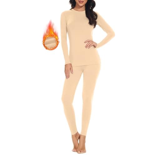 SIMIYA Womens Thermal Tops and Long Johns