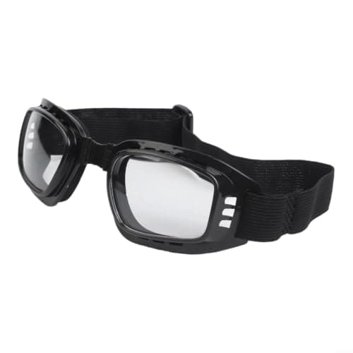 Ski Goggles Foldable Elastic Band for Outdoor Use (Transparent)