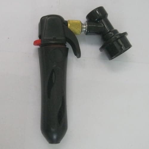 Tuesoa Portable Co2 Charger Injector Ball Lock Gas Disconnect Compact Beer Wine Soda Charger Fitting HomeBrew Beer Kegs Draft Beer Dispenser CO2 Injector — view 4