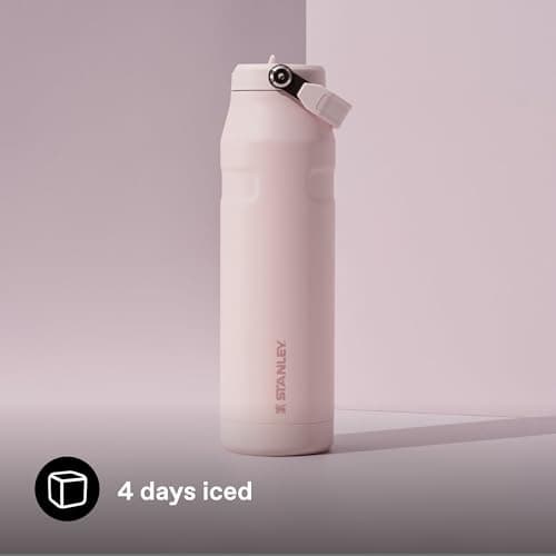 Stanley 1913 Flip Straw Sports Water Bottle 1.06L - Rose Quartz — view 4