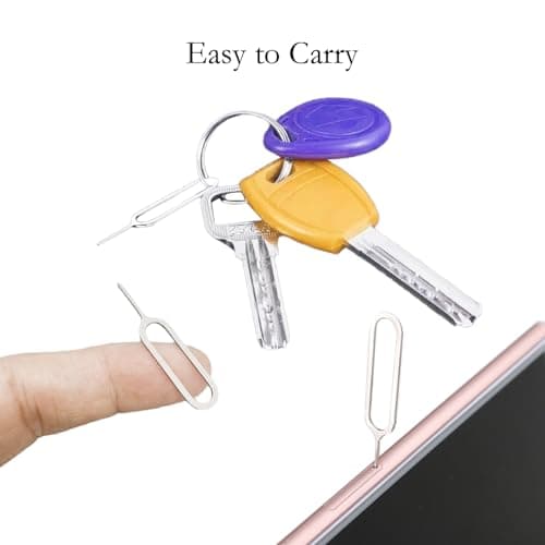 ZELHYEUU 3 in 1 Nano SIM Card Adapter, 5 Pcs Nano to Micro Sim Adapter Set, Sim Ejector PinCard Adapter, For Mobile — view 6