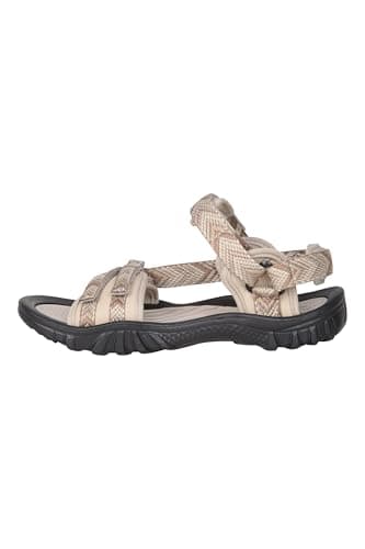 Mountain Warehouse Cyprus Womens Summer Walking Sandal Taupe 6 — view 4
