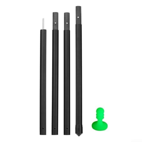 Carbon Fiber Camping Poles for Tarp and Canopy Shelters for multi Section Adjustable Rods for Outdoor Adventures (1.7 meters) — view 3