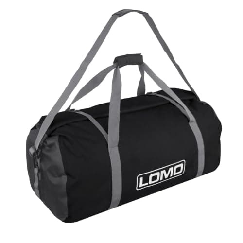Lomo Dry Bag Roll Top Holdall 60L - Black — view 4