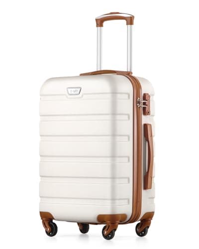 COOLIFE 20 Inch Carry On Suitcase for EasyJet, ABS+PC, Hardshell, Durable