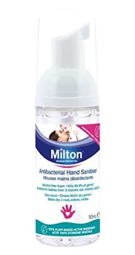 Happy Bees Bundle Milton Hand Sanitiser Antibacterial Mousse 50 ml (3 Pack) — view 2