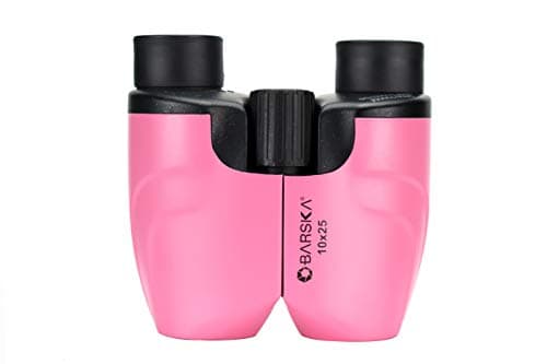 Barska pink Porro 10 x 25 Binoculars, pink, 8.9 x 6.4 x 5.4, CO11370 — view 4