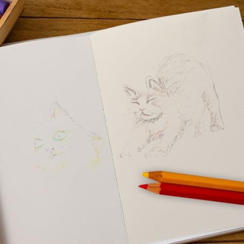 BESTOMZ 120 Sheets Blank Sketch Book Pad for Artists, 120 Drawing Paper — view 4