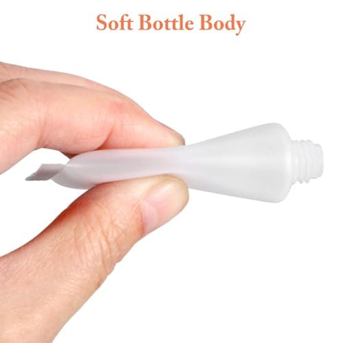 RORPOIR 50Pcs 10ml White PVC PP Leakproof Lotion Tubes — view 4