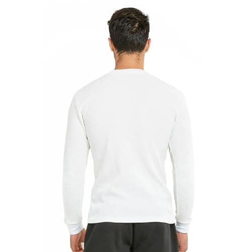 iTRONiK Pack of 4 Long Sleeve Men Thermal Shirt Underwear Top Warm Winter Brushed Inside Base Layer Vest (Multi, M) — view 3