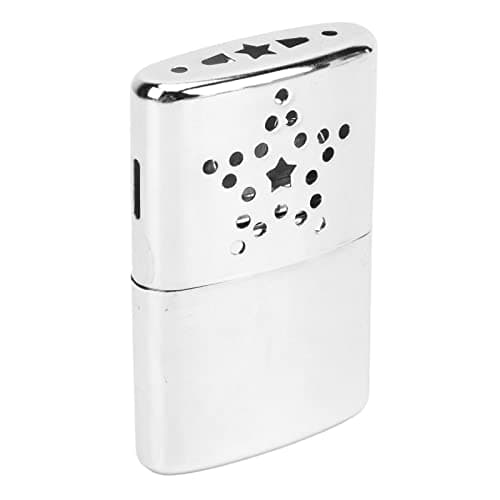 Hidyliu Liquid Fuel Hand Warmer Durable Stainless Steel Pocket Heater for Cold Weather Convenient to Carry — view 4