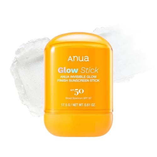 Anua Invisible Glow Sun Stick, SPF 50, UV Protection, 17.5g
