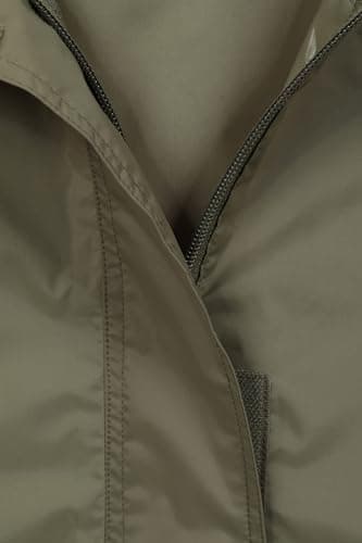 Mountain Warehouse Pakka Womens Waterproof Rain Jacket Khaki 12 — view 5