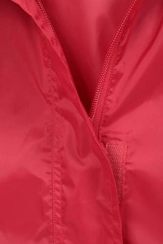 Mountain Warehouse Pakka Womens Waterproof Rain Jacket Red 12 — view 5