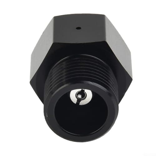 Aluminum T21 to 4 to W21.8-14 for SODA Cylinder Adapter Converter for Gas Cylinders — Compatible with Din477 / JIS M22-14 / Bs 341 No.8 / UK EU Standard 425g Tanks Leak-Proof Sealed Thread Format — view 2