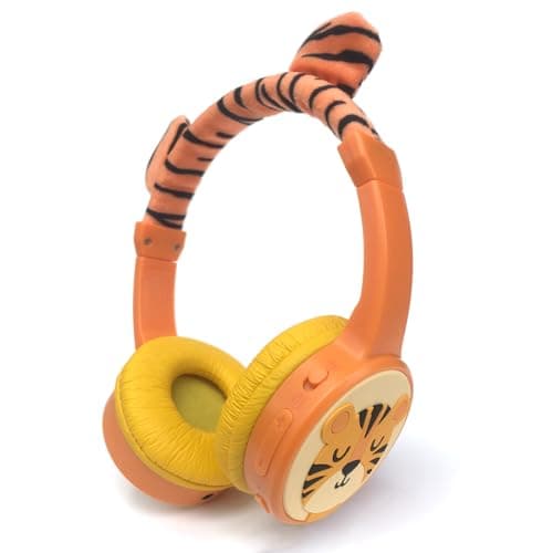 JBUNION Wireless Kids Headphones Bluetooth Headphones for Kids with Mic, 85dB Volume Limited, 3.5mm Wired Cable, Over Ear Girls Boys Toddlers Childrens Headphones for School/iPad