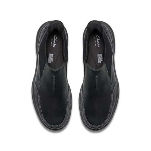 Clarks Mullan Step Mens Black Leather, 6 — view 6