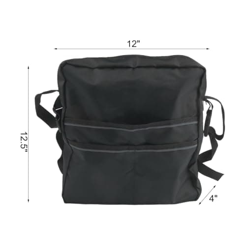 Mobility Scooter Storage Bag Black Reflective Strip — view 2