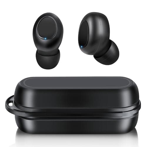Truly Wireless Earbuds 5.4, In Ear Bluetooth Headphones - Ultra Compact & Light, HiFi Stereo Sound with Deep Bass, CVC Noise Cancelling, 3 Gram Mini Earbuds, Secure Comfort Fit for Sports & Daily Use