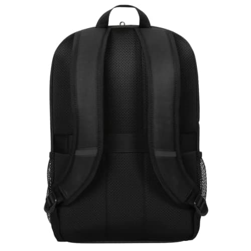 Targus 15-16 Inch Modern Classic Backpack, Lightweight Laptop Bag with Padded Protection, Multiple Compartments, Water Resistant, Black — view 4