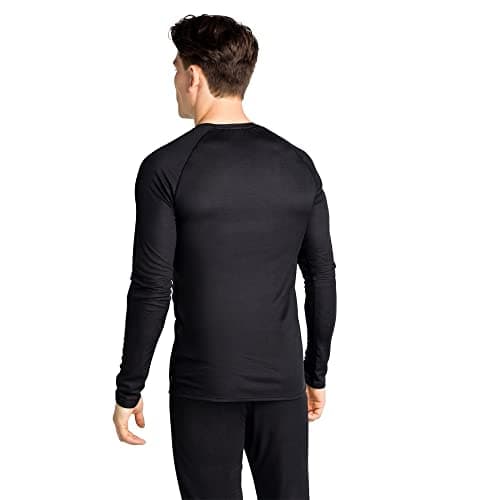 Odlo Active F-Dry Light T-Shirt Men’s Long-Sleeve Base Layer Black — view 2