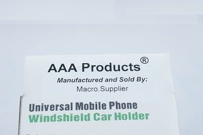 Active Pro - Compact Car Holder / Mount for Mobile Phones, MP3 / MP4 Player and Sat Navs - Works with Apple iPhone, HTC, Samsung Galaxy etc. Mobile Phones - 360 Degree Rotation - Pocket Size - AAA Products® — view 4