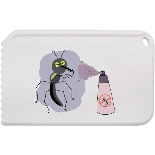 Azeeda 'Bug With Spray' Car Ice Scraper (IC00042980)