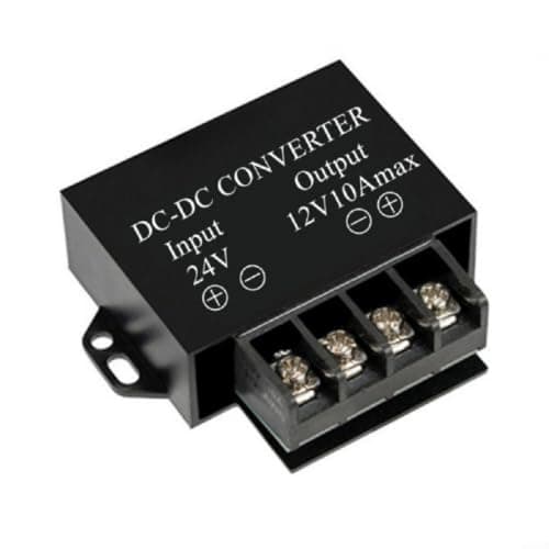 Quiclume 10A 120W 24V to 12V DC-DC Step-Down Converter IP65, for LED Lighting & Airport Equipment, 97% Efficiency