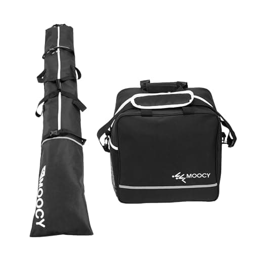 Ski Bag - 15.75 in Ski Bag Padded | Air Travel Transport Snowboard Pouch