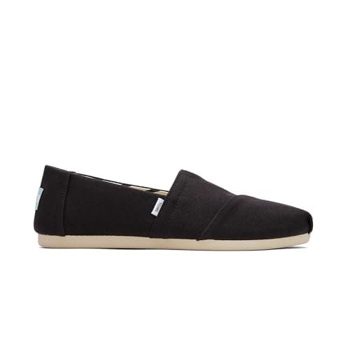 TOMS Alpargata Women's Slip-On Shoes - Sustainable Earthwise Design with Recycled Foam Insole and Durable Traction